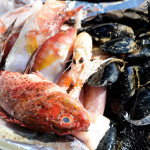 raw fish ready to be cleaned for fish soup cooking lesson