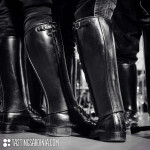 tipical shaft boot dressed by the four Tenores di Bitti