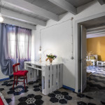 Guest room and living room of Ventanas abode